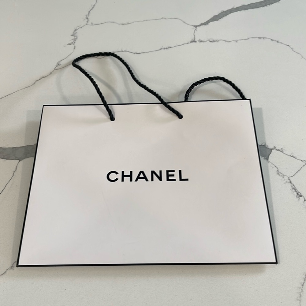Chanel shopping bag (empty)
